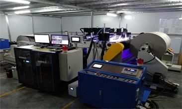 宽幅单张卷料喷码机加装